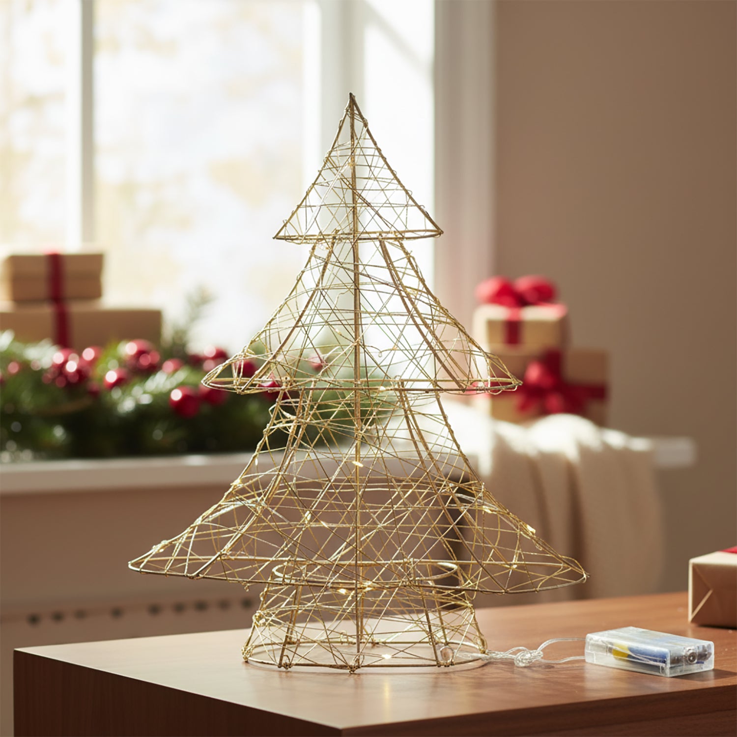 DICTROLUX - Albero Luminoso 30 microled - h40 cm diametro 32 cm